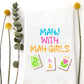 Mahj with Mah Girls Tea Towel