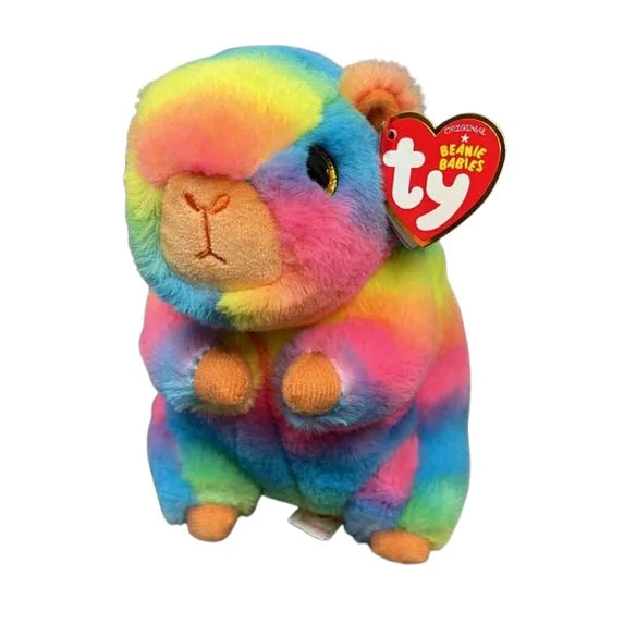 Ty Beanie Babies - Savanna the Rainbow Capybara