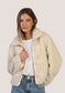 Dylan Teddy Jacket in Oatmeal
