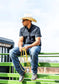 Rock & Roll TEK Western Black Short Sleeve Shirt