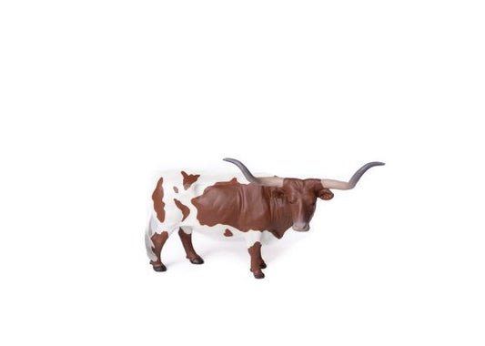 Little Buster Toys Red and White Texas Longhorn Steer