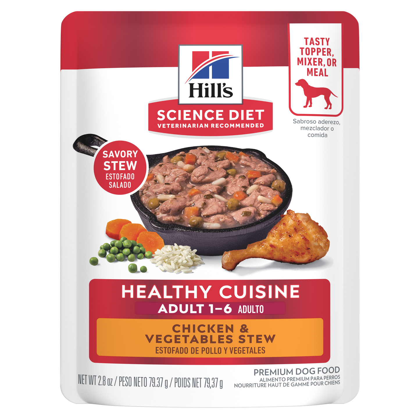 Hill's Science Diet Adult Healthy Cuisine Chicken & Vegetables Stew Dog Food