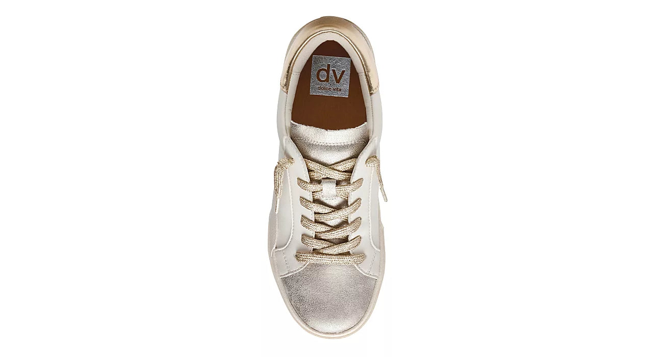 DV by Dolce Vita Dusty Gold Helix Sneaker