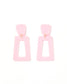 Linny Co Kennedy Baby Pink Earrings