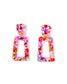 Linny Co Kennedy Pink Multi Earrings