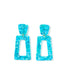 Linny Co Kennedy Atlantis Teal Earrings