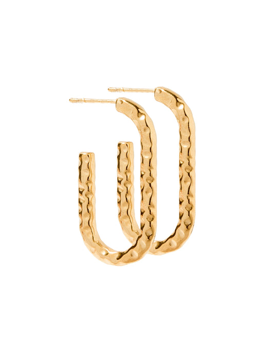 Linny Co Melinda Gold Hoop Earrings