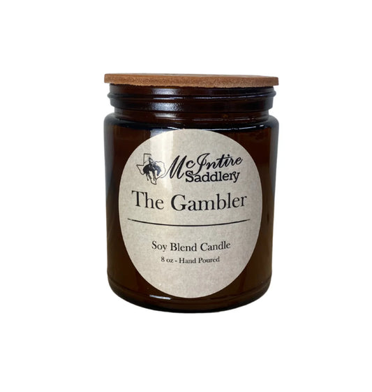 McIntire Saddlery The Gambler Candle