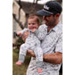 Burlebo Baby Zip Up in White Camo