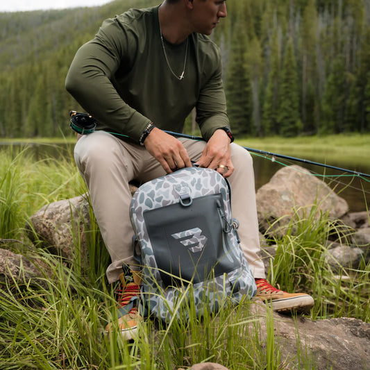 Burlebo Waterproof Backpack in Classic Deer Camo