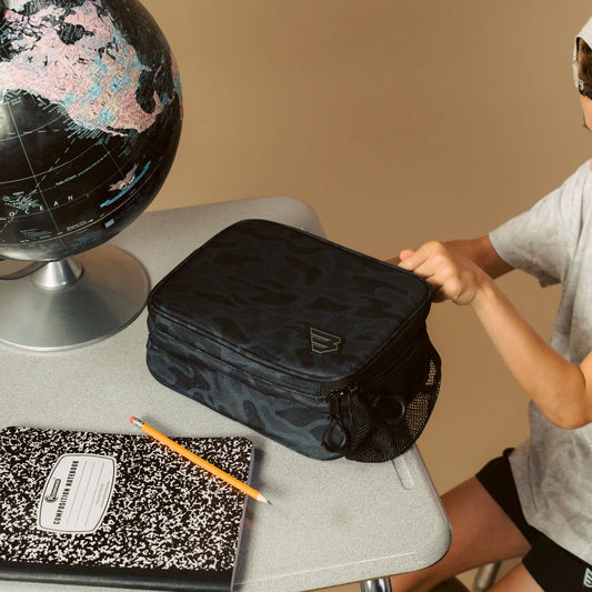 Burlebo Black Camo Lunch Box