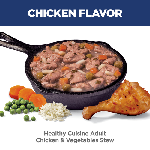 Hill's Science Diet Adult Healthy Cuisine Chicken & Vegetables Stew Dog Food
