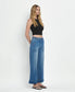 High Rise Cuffed Baggy Wide Leg Jeans in Enviably