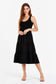 Another Love Portia Rib Dress in Black