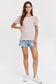 Another Love Shea Shirt in Petal Pink