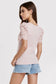 Another Love Shea Shirt in Petal Pink
