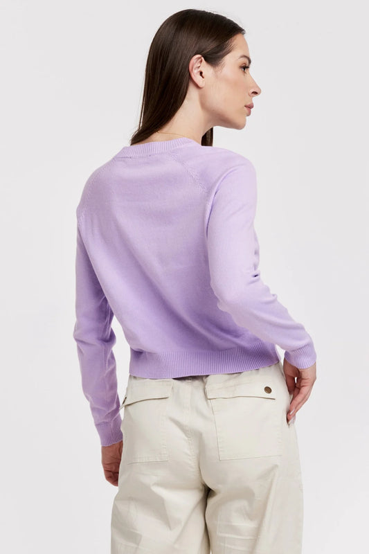 Another Love Maritza Sweater in Dewy Iris