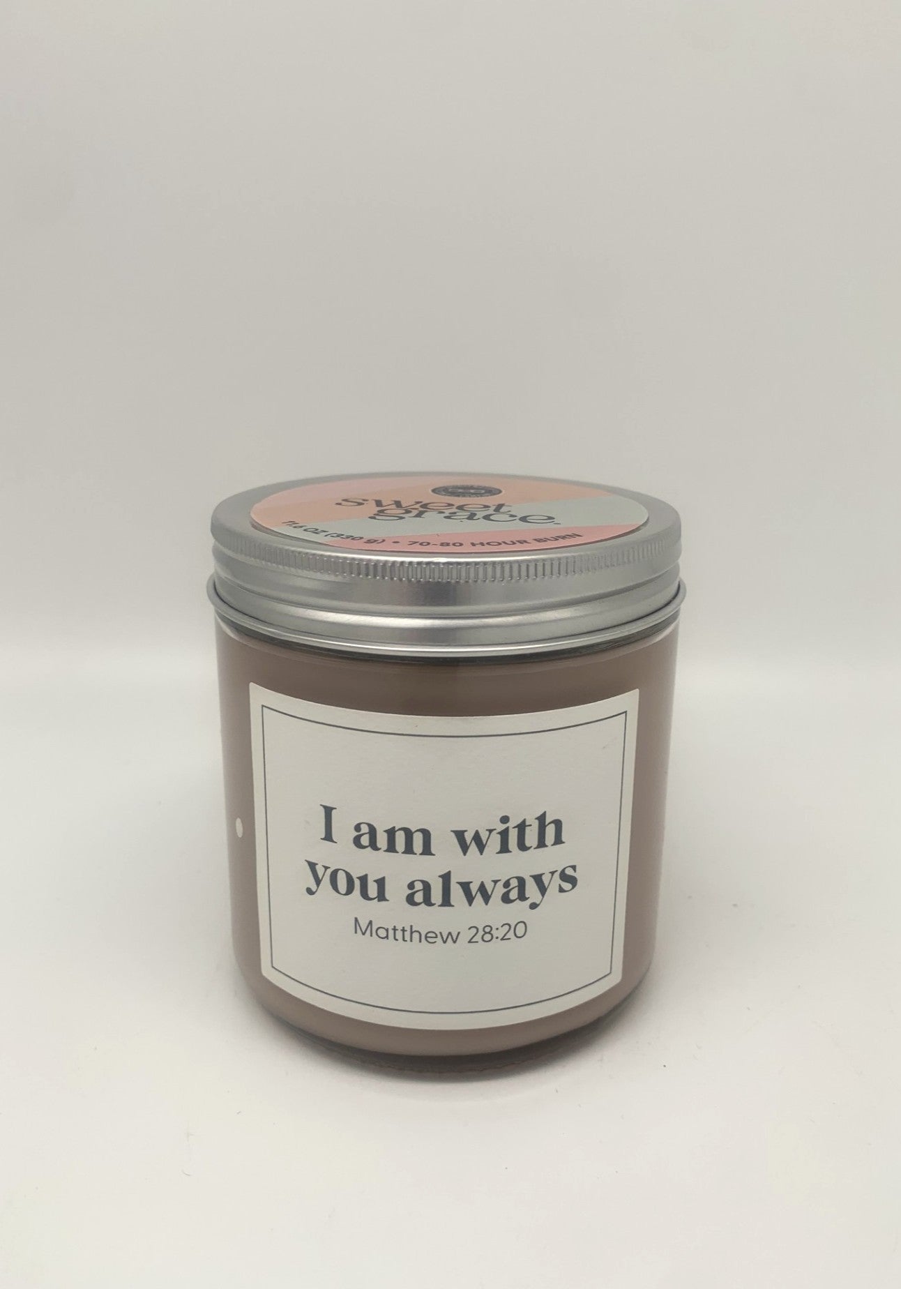 Sweet Grace Statement Jar Candle Collection- Bible Verses