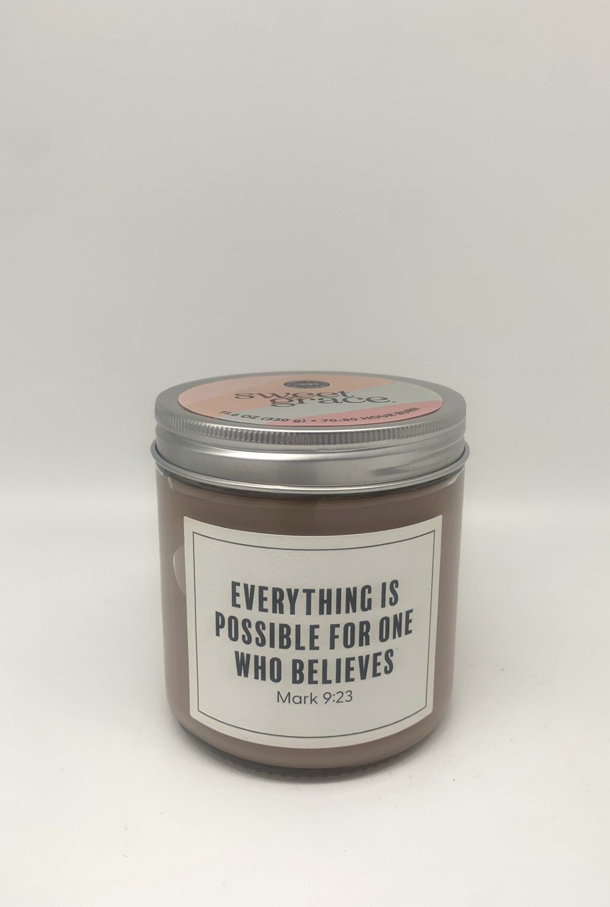 Sweet Grace Statement Jar Candle Collection- Bible Verses