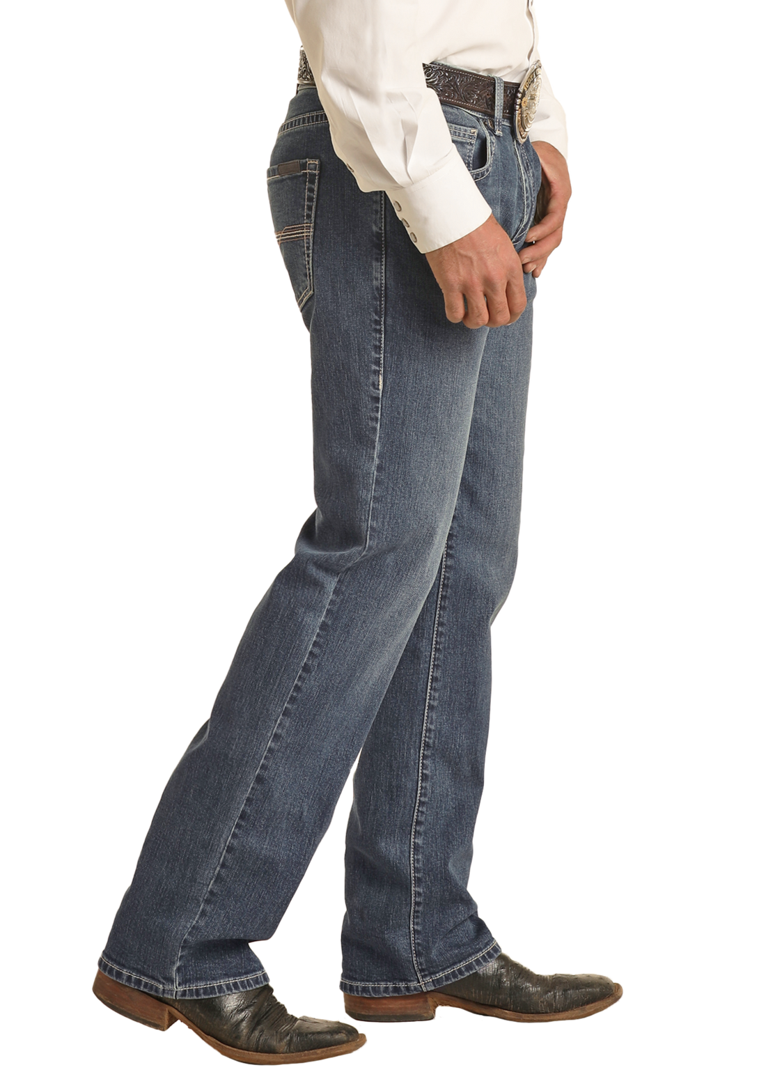 Rock & Roll Denim Vintage '46 Regular Fit Stackable Bootcut Jeans