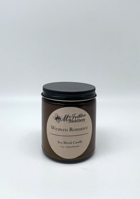 McIntire Saddlery Western Romance Candle