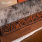 Wrangler Hair-On Cowhide Wallet/Crossbody
