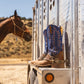 Hyer Kincaid Bright Blue Goat Boot