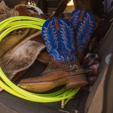 Hyer Kincaid Bright Blue Goat Boot