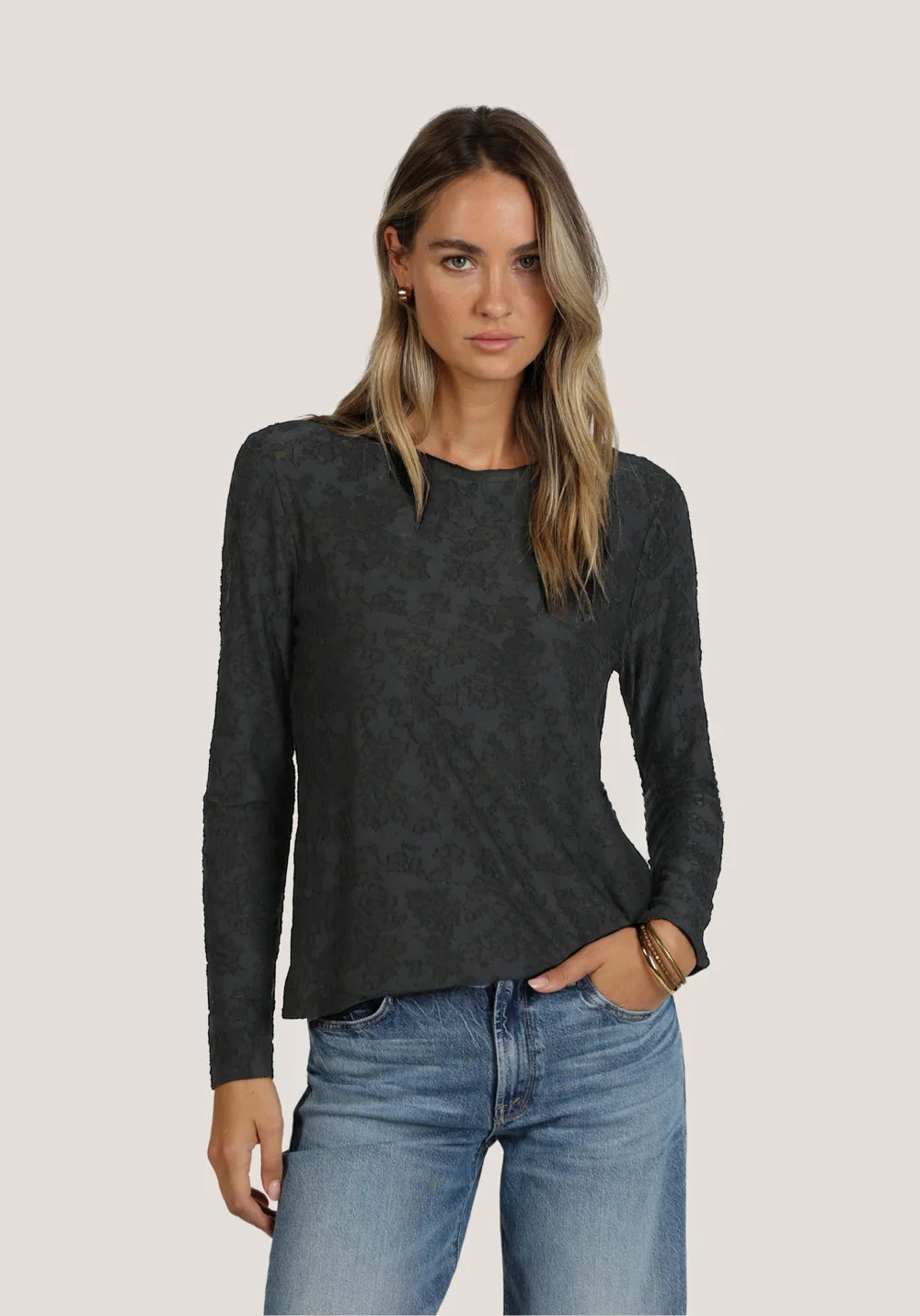 Dylan Willa Top in Black