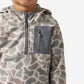 Burlebo Youth Blaze Tech Quarter Zip in Classic Deer Camo