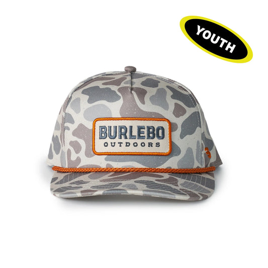 Burlebo Hunting Season Youth Cap in Classic Deer Camo