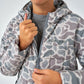 Burlebo Youth Puffer Jacket in Classic Deer Camo