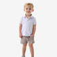 Youth Performance Polo in Baseball Print