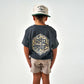 Burlebo Youth Rad Dude Deer Camo in Heather Black