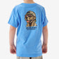 Burlebo Youth Mallard Camo Dog Tee in Periwinkle Blue