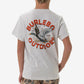Burlebo Youth Old School Duck Hunt Short Sleeve Tee in Heather Oatmeal