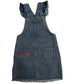 Shea Baby Cowgirl Denim Overall Dress