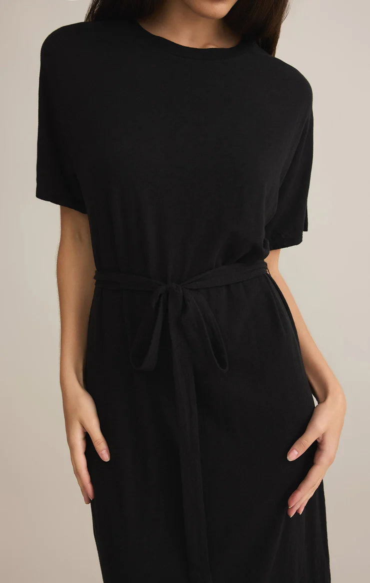 Z Supply Mirada Midi Dress in Black