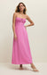 Z Supply Granada Airy Maxi Dress in Spanish Rose