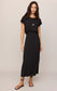 Z Supply Anika Jersey Midi Dress