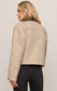 Z Supply Rey Cropped Denim Chore Jacket in Soapstone