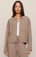 Z Supply Slowdown Sweater Jacket in Heather Ash