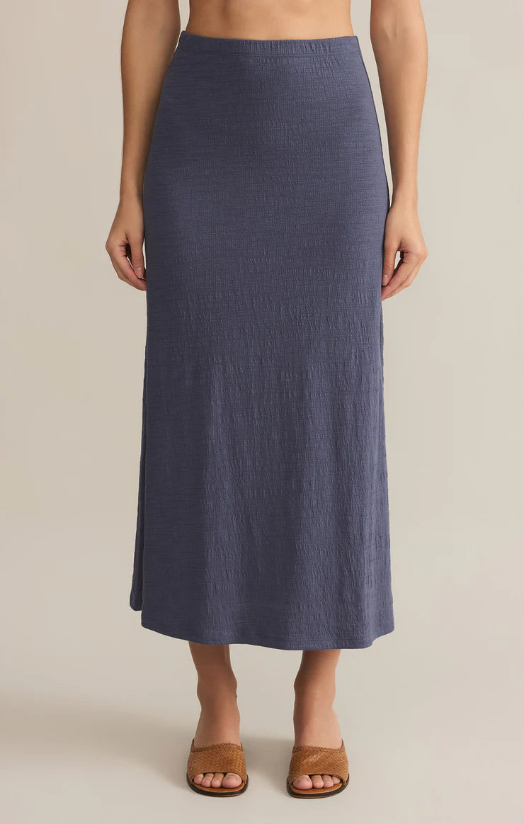 Z Supply Delavine Textured Midi Skirt