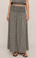 Z Supply Brooke Gingham Maxi Skirt