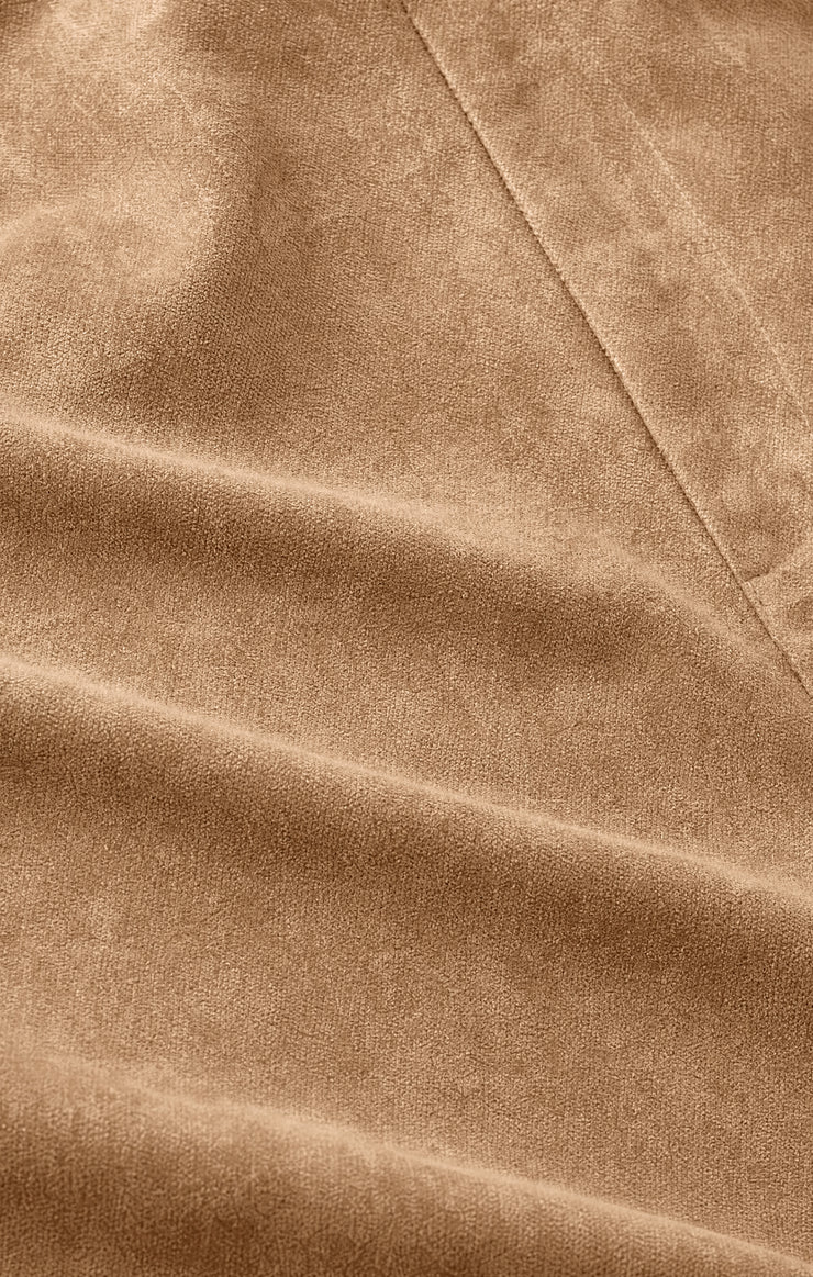 Z Supply Perri Suede Mini Skirt in Light Sand