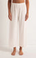 Z Supply Beachy Rib Terry Pant in Cloud Dancer