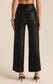 Z Supply Black Skylar Sequin Cropped Pant