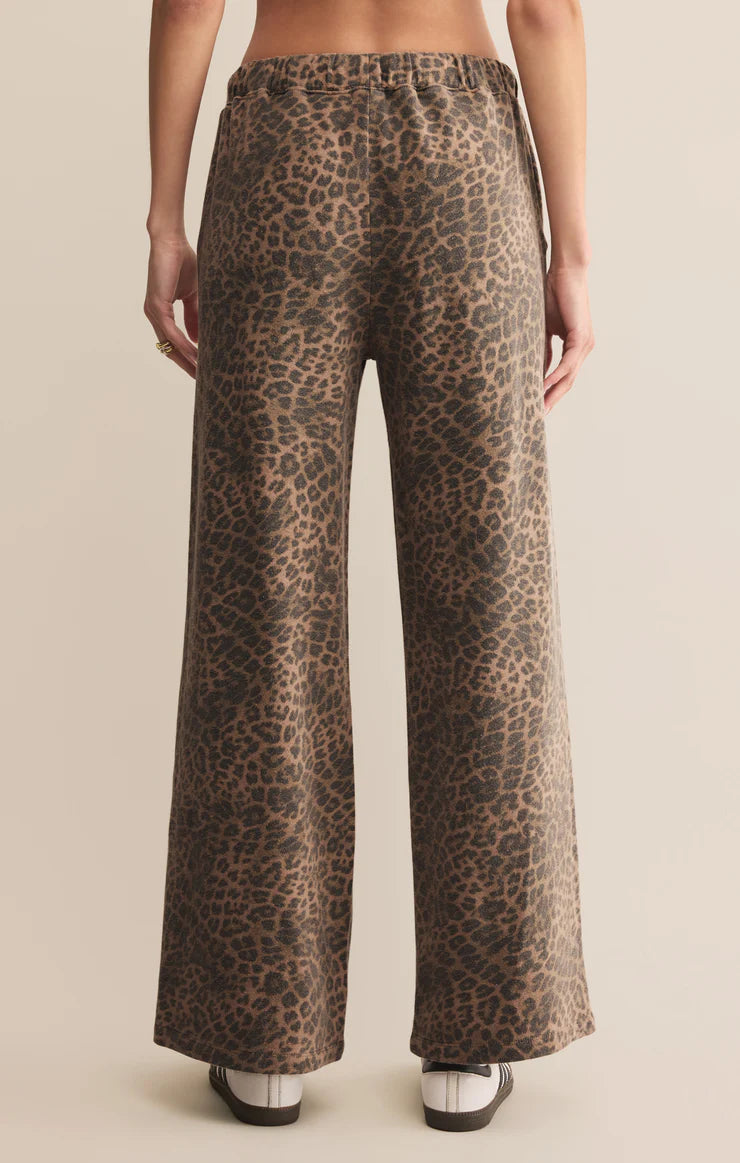 Z Supply Hunter Knit Leopard Pant