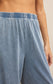 Z Supply Scout Jersey Denim Pant in Medium Indigo