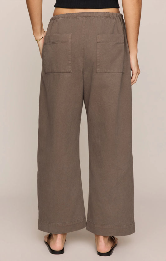 Z Supply Kit Twill Carpenter Pant in Pebble Coast